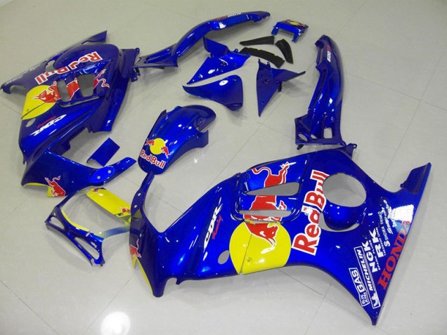 Blu Red Bull Carene Moto Honda CBR 600 F3 1995-1998 Blu Red Bull Carene Moto Honda CBR 600 F3 1995-1998