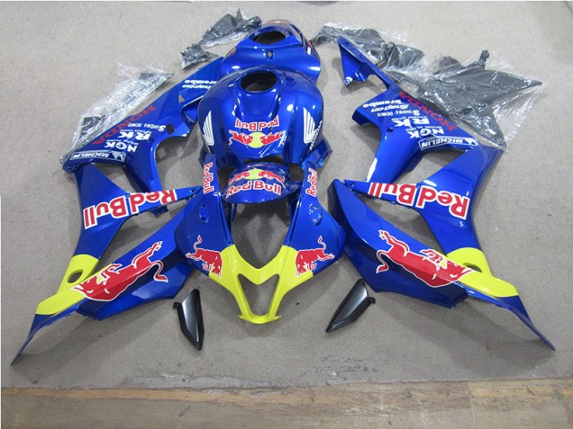 Blu Red Bull Carene Moto Honda CBR 600 RR 2007-2008
