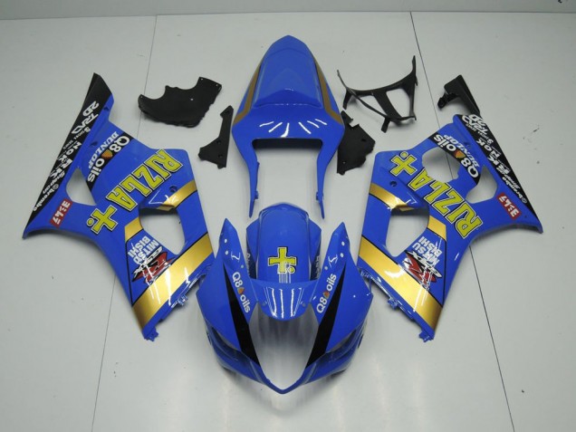 Blu Rizla Carene Moto Suzuki GSXR 1000 K3 2003-2004 Blu Rizla Carene Moto Suzuki GSXR 1000 K3 2003-2004