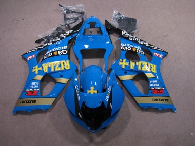 Blu Rizla Q8 Oils Carene Moto Suzuki GSXR 1000 K3 2003-2004
