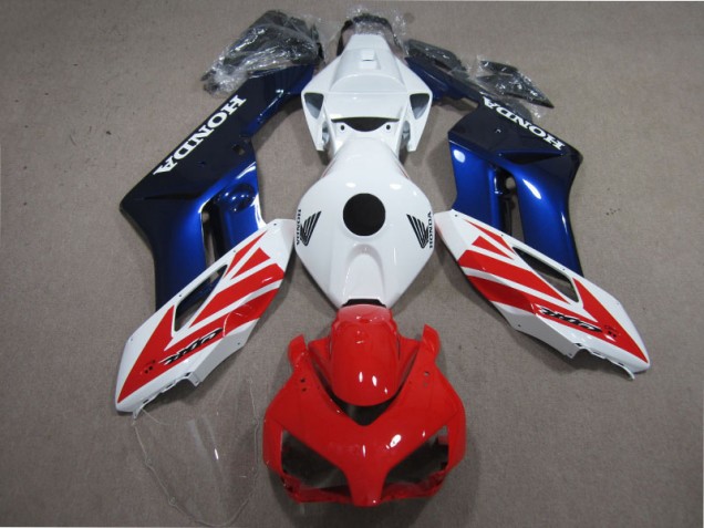 Blu Rosso Bianco Carene Moto Honda CBR 1000 RR 2004-2005 Blu Rosso Bianco Carene Moto Honda CBR 1000 RR 2004-2005
