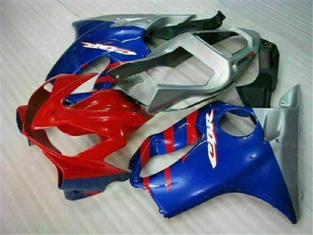 Blu Rosso Carene Moto Honda CBR 600 F4i 2001-2003 Blu Rosso Carene Moto Honda CBR 600 F4i 2001-2003