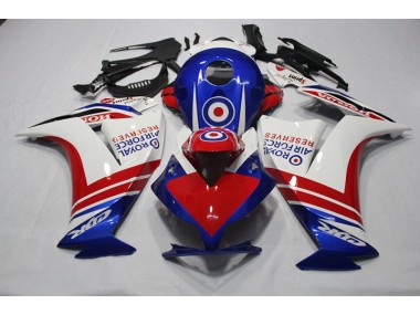 Blu Rosso Royal Air Force Reserves Carene Moto Honda CBR 1000 RR 2012-2016