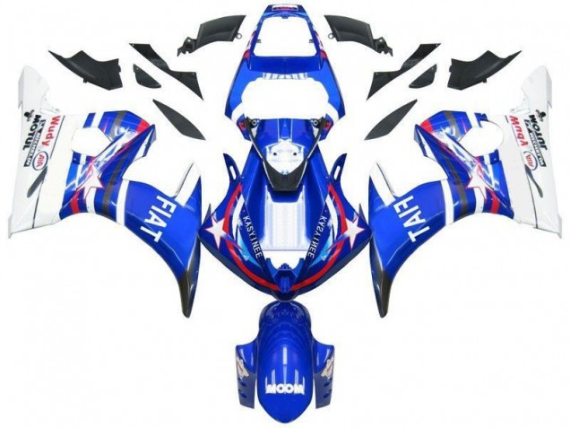 Blu Stella Fiat Carene Moto Yamaha R6 2003-2005 Blu Stella Fiat Carene Moto Yamaha R6 2003-2005