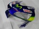 Blu Verde Movistar Castrol Carene Moto Honda CBR 600 RR 2003-2004 Blu Verde Movistar Castrol Carene Moto Honda CBR 600 RR 2003-2004