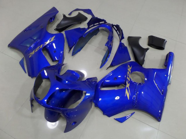 Blu con Oro Adesivo Carene Moto Kawasaki ZX12R 2000-2001 Blu con Oro Adesivo Carene Moto Kawasaki ZX12R 2000-2001