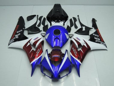 Borgogna & Blu Carene Moto Honda CBR 1000 RR 2006-2007