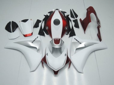 Caramella Rosso Bianco & Argento Carene Moto Honda CBR 1000 RR 2008-2011