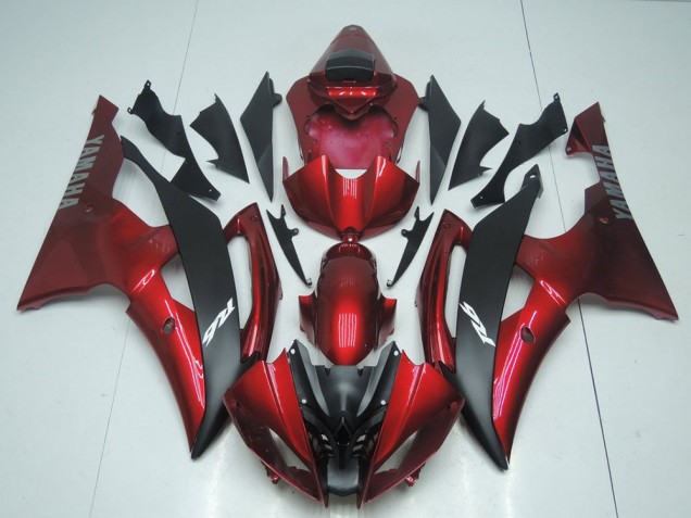 Caramella Rosso & Nero Carene Moto Yamaha R6 2008-2016 Caramella Rosso & Nero Carene Moto Yamaha R6 2008-2016