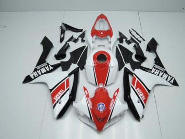 Fabbrica Rosso Bianco Carene Moto Yamaha R1 2007-2008