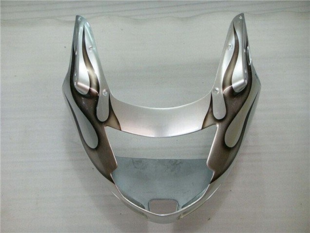 Fiamma Argento Grigio Carene Moto Honda CBR 1100 XX 1996-2007 Fiamma Argento Grigio Carene Moto Honda CBR 1100 XX 1996-2007