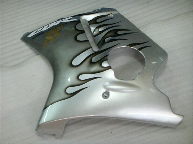 Fiamma Argento Grigio Carene Moto Honda CBR 1100 XX 1996-2007 Fiamma Argento Grigio Carene Moto Honda CBR 1100 XX 1996-2007