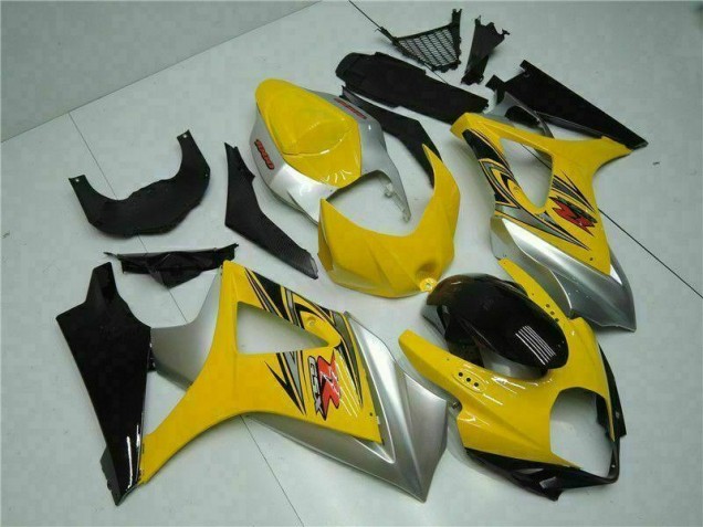 Giallo ABS Kit Carenatura Moto Suzuki GSXR 1000 K7 2007-2008 Giallo ABS Kit Carenatura Moto Suzuki GSXR 1000 K7 2007-2008