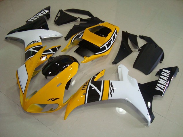 Giallo Anniversario Carene Moto Yamaha R1 2002-2003