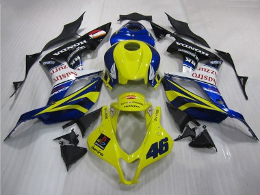 Giallo Blu 46 Carene Moto Honda CBR 600 RR 2007-2008