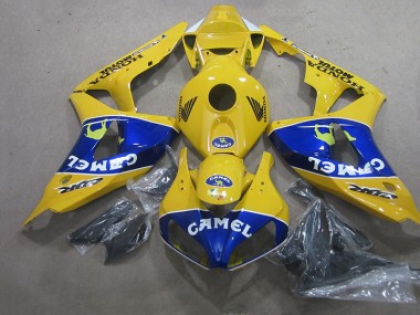 Giallo Blu Cammello Carene Moto Honda CBR 1000 RR 2006-2007