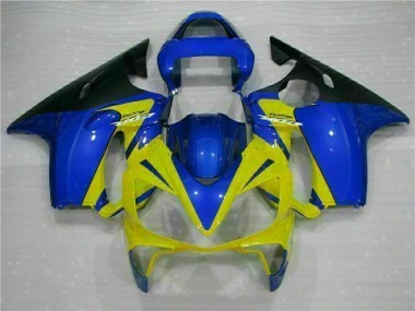 Giallo Blu Carene Moto Honda CBR 600 F4i 2001-2003