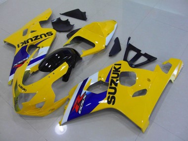 Giallo Blu Carene Moto Suzuki GSXR 750 K4 2004-2005