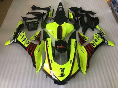 Giallo Dragon Decalcomanie Carene Moto Yamaha R1 2015-2019