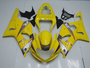 Giallo & Grigio Carene Moto Suzuki GSXR 1000 K1 2000-2002
