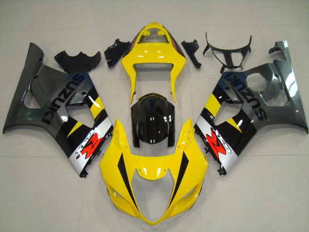 Giallo Grigio Carene Moto Suzuki GSXR 1000 K3 2003-2004 Giallo Grigio Carene Moto Suzuki GSXR 1000 K3 2003-2004