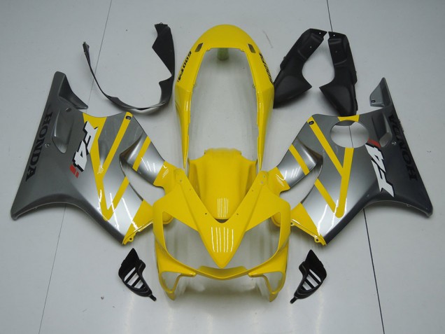 Giallo Grigio Kit Carene Moto Honda CBR 600 F4i 2004-2007 Giallo Grigio Kit Carene Moto Honda CBR 600 F4i 2004-2007