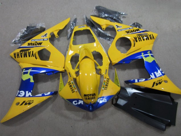 Giallo Motul Carene Moto Yamaha R6 2003-2005 Giallo Motul Carene Moto Yamaha R6 2003-2005