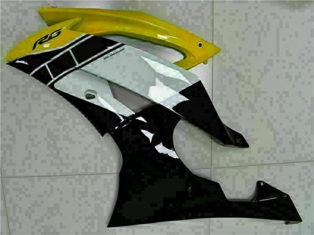 Giallo Nero ABS Kits Carene Moto Yamaha R6 2008-2016 Giallo Nero ABS Kits Carene Moto Yamaha R6 2008-2016