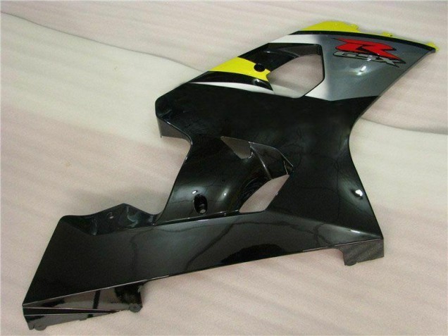 Giallo Nero ABS Moto Plastica & Moto Carena Suzuki GSXR 600 / 750 K4 2004-2005