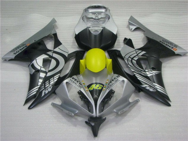 Giallo Nero Argento Carene Moto Yamaha R6 2008-2016 Giallo Nero Argento Carene Moto Yamaha R6 2008-2016