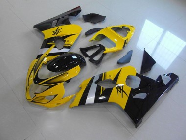 Giallo Nero Carene Moto Suzuki GSXR 750 K4 2004-2005
