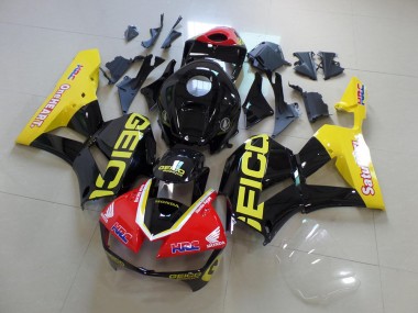 Giallo Nero Geico Carene Moto Honda CBR 600 RR 2013-2021