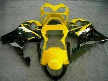 Giallo Nero Kit Carenatura Iniezione Honda CBR 600 F4i 2001-2003