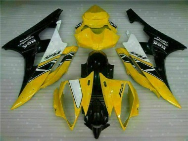 Giallo Nero Kit Carenatura Moto Completa Yamaha R6 2006-2007