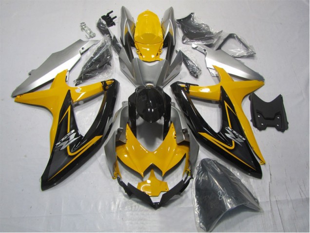 Giallo Nero Kits Carene Moto Suzuki GSXR 1000 K7 2007-2008 Giallo Nero Kits Carene Moto Suzuki GSXR 1000 K7 2007-2008