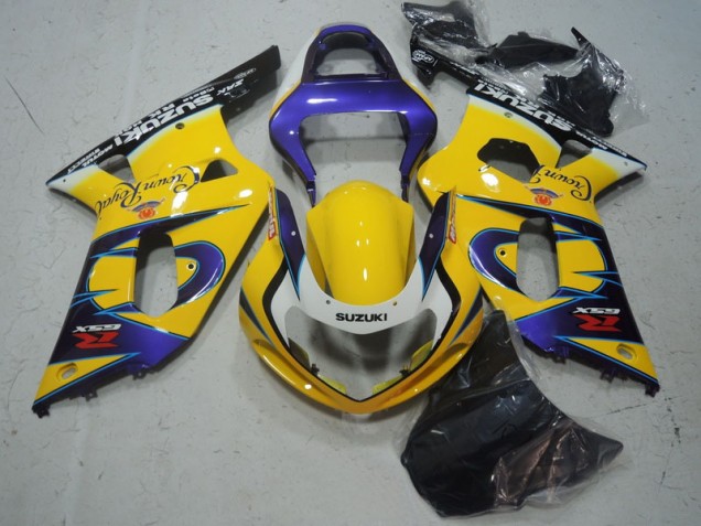 Giallo Viola Carene Moto Suzuki GSXR 600 K1 K2 K3 2001-2003 Giallo Viola Carene Moto Suzuki GSXR 600 K1 K2 K3 2001-2003