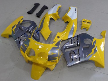 Grigio Giallo Carene Moto Honda CBR 250 RR MC19 1988-1989