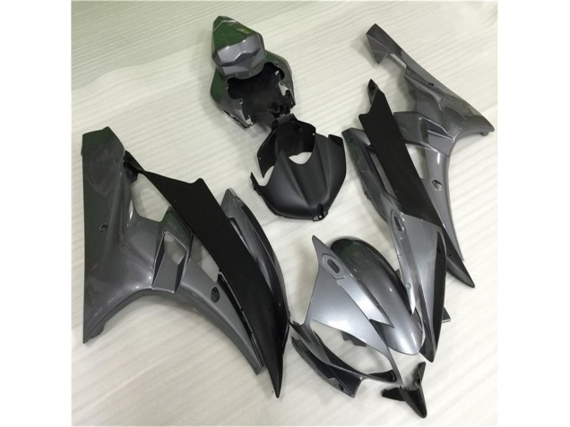 Grigio Nero Carena Moto Yamaha R6 2006-2007 Grigio Nero Carena Moto Yamaha R6 2006-2007