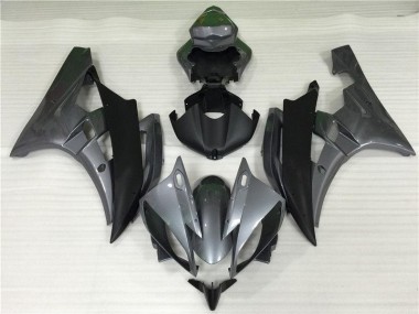 Grigio Nero Carena Moto Yamaha R6 2006-2007