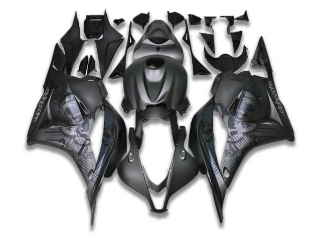 Grigio Nero Carene Moto Honda CBR 600 RR 2009-2012 Grigio Nero Carene Moto Honda CBR 600 RR 2009-2012