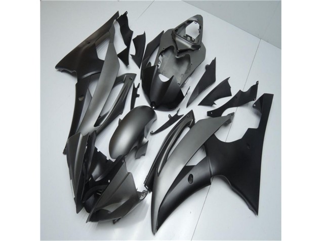 Grigio Nero Kit Carenatura Moto Iniezione Yamaha R6 2008-2016 Grigio Nero Kit Carenatura Moto Iniezione Yamaha R6 2008-2016