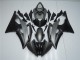 Grigio Nero Kit Carenatura Moto Iniezione Yamaha R6 2008-2016 Grigio Nero Kit Carenatura Moto Iniezione Yamaha R6 2008-2016