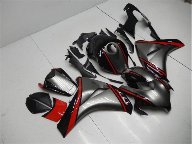 Grigio Rosso Nero Carene Moto Honda CBR 1000 RR 2008-2011 Grigio Rosso Nero Carene Moto Honda CBR 1000 RR 2008-2011
