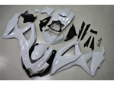 Lucido Bianco Carene Moto Suzuki GSXR 600 / 750 K8 2008-2010
