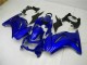 Lucido Blu Carene Moto Kawasaki EX250 2008-2012 Lucido Blu Carene Moto Kawasaki EX250 2008-2012