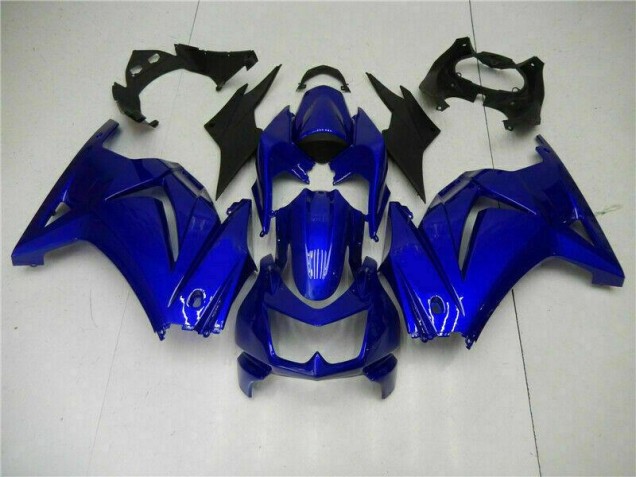 Lucido Blu Carene Moto Kawasaki EX250 2008-2012 Lucido Blu Carene Moto Kawasaki EX250 2008-2012