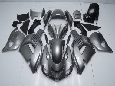 Lucido Grigio Carene Moto Kawasaki ZX14R ZZR 1400 2006-2011