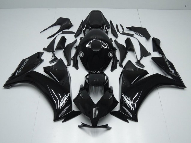 Lucido Nero ABS Plastica Moto Honda CBR 1000 RR 2012-2016 Lucido Nero ABS Plastica Moto Honda CBR 1000 RR 2012-2016