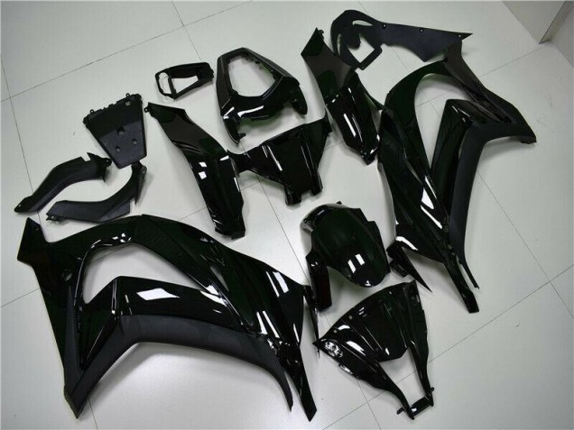 Lucido Nero Carene Moto Kawasaki ZX10R 2011-2015 Lucido Nero Carene Moto Kawasaki ZX10R 2011-2015