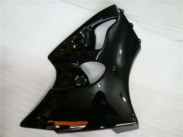 Lucido Nero Carene Moto Kawasaki ZX6R 2000-2002 Lucido Nero Carene Moto Kawasaki ZX6R 2000-2002